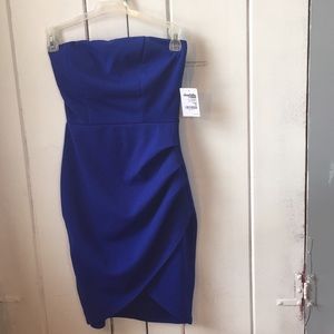 Charlotte Russe strapless cocktail dress